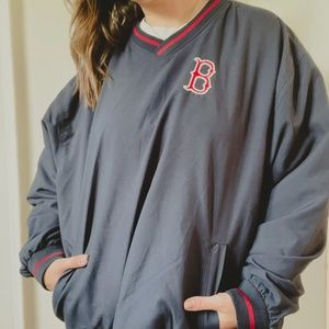 1990's MLB Boston Red Sox Pullover Jacket (XXL)